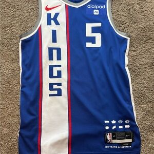 Sacramento Kings City Edition De’Aaron Fox Sacramento Authentic Jersey Small